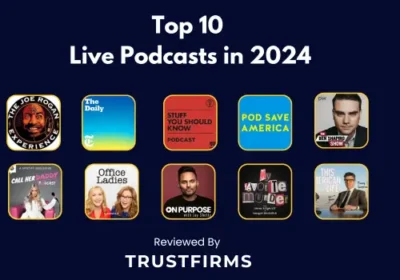 Top 10 Most Listen Live Podcasts in 2025 (Spotify & Apple)